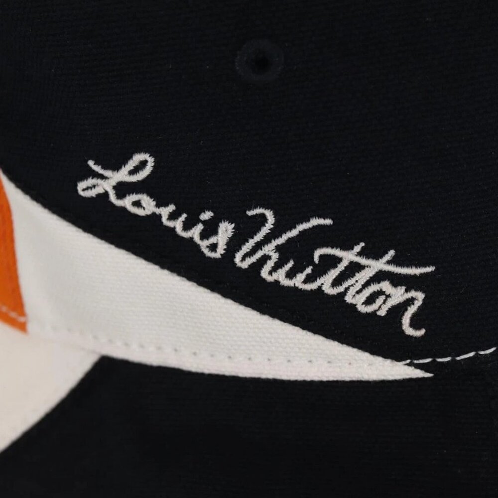 LOUIS VUITTON Bone Color Panel Hat Canvas Multicolor - Picture 5 of 14